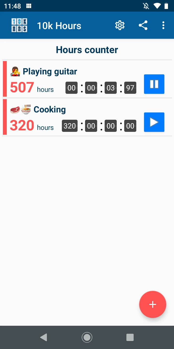 Outliers: Skill counter screenshot